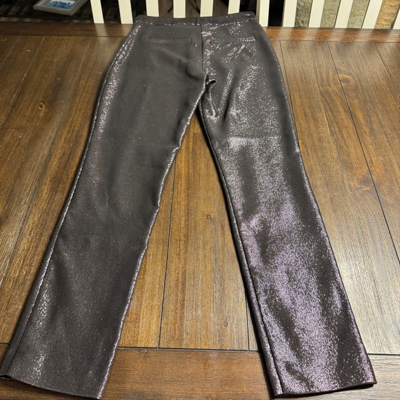 Ramy Brook Saylor Pant Zinc Metallic Shimmer Size 4 NWT - Picture 6 of 14